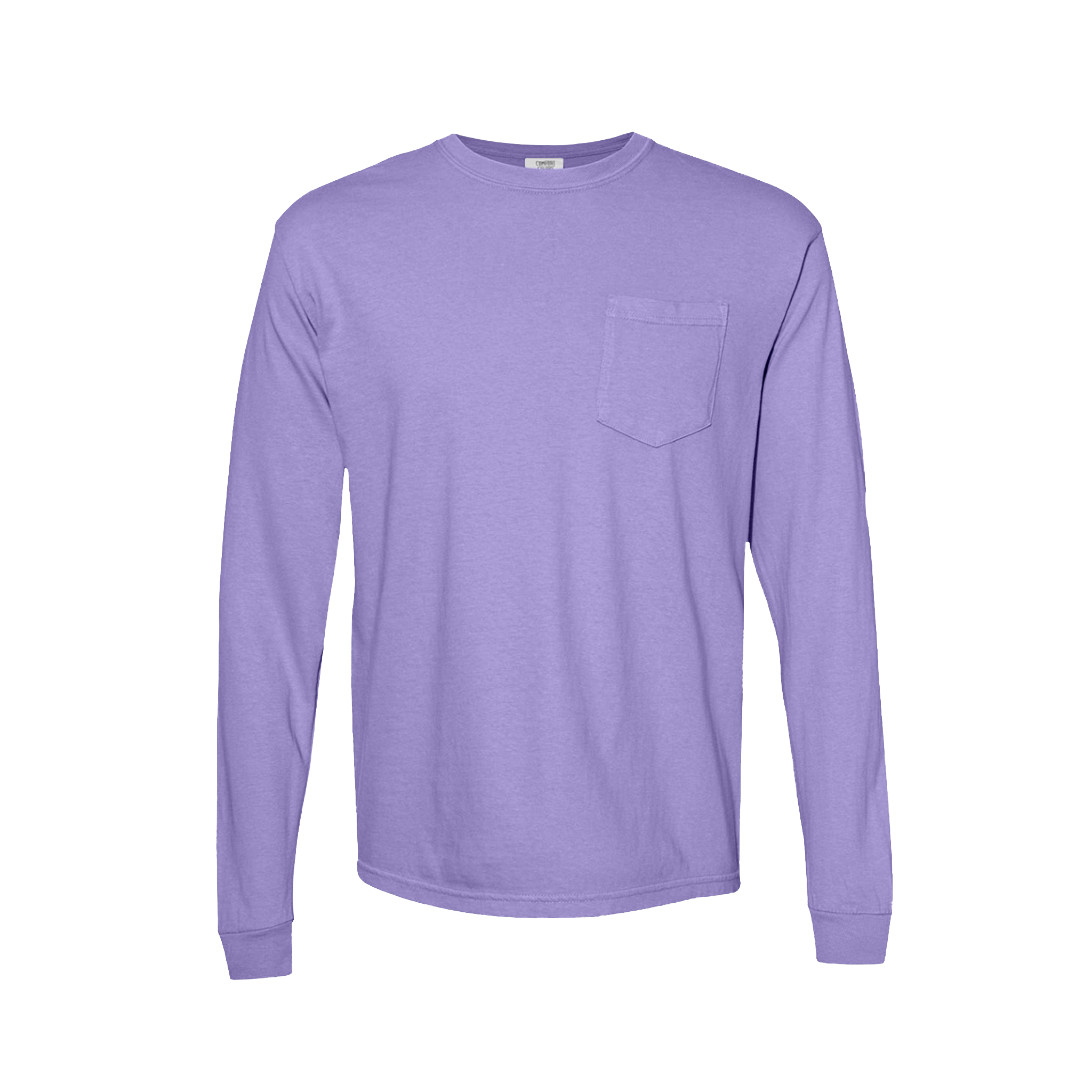 Customizable Comfort Colors 4410 Unisex Heavyweight Long Sleeve Pocket Tee