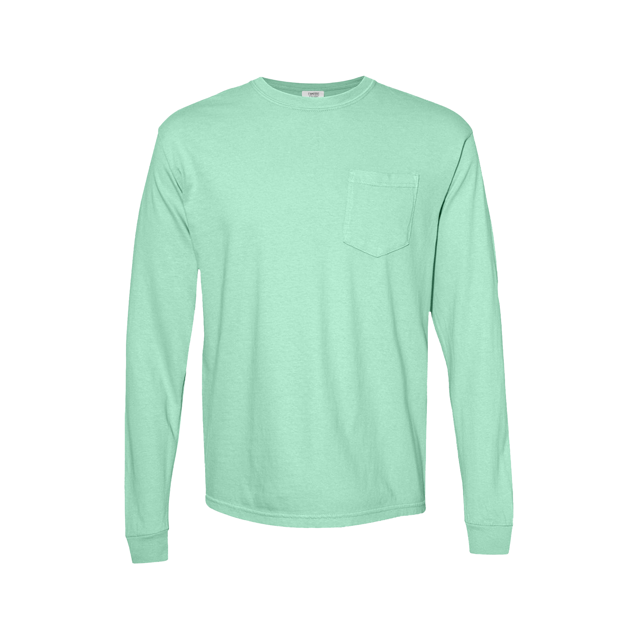Customizable Comfort Colors 4410 Unisex Heavyweight Long Sleeve Pocket Tee