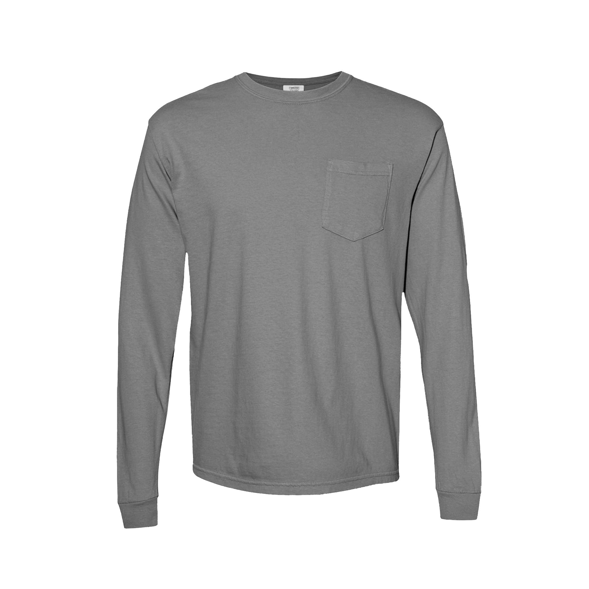 Customizable Comfort Colors 4410 Unisex Heavyweight Long Sleeve Pocket Tee