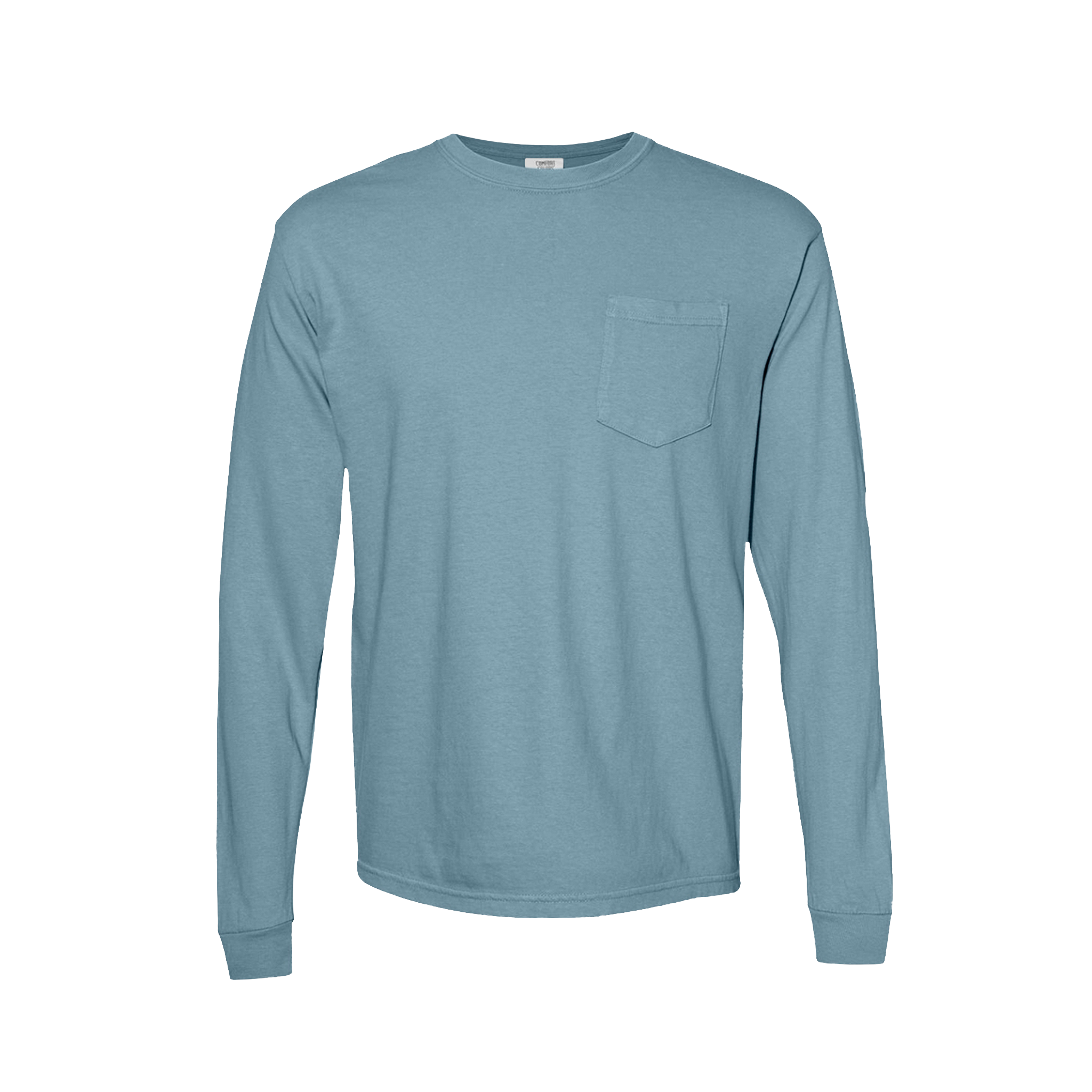 Customizable Comfort Colors 4410 Unisex Heavyweight Long Sleeve Pocket Tee