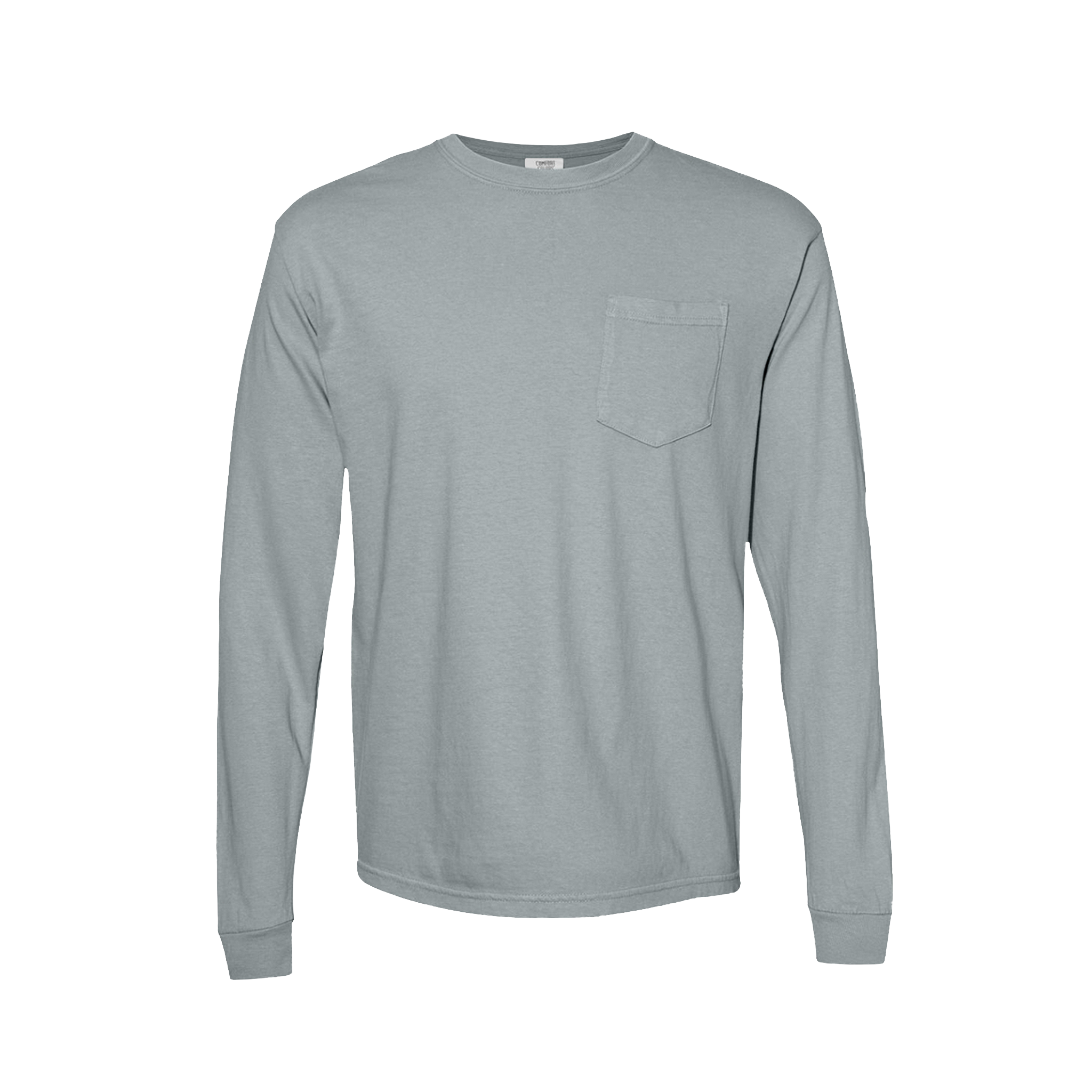 Customizable Comfort Colors 4410 Unisex Heavyweight Long Sleeve Pocket Tee