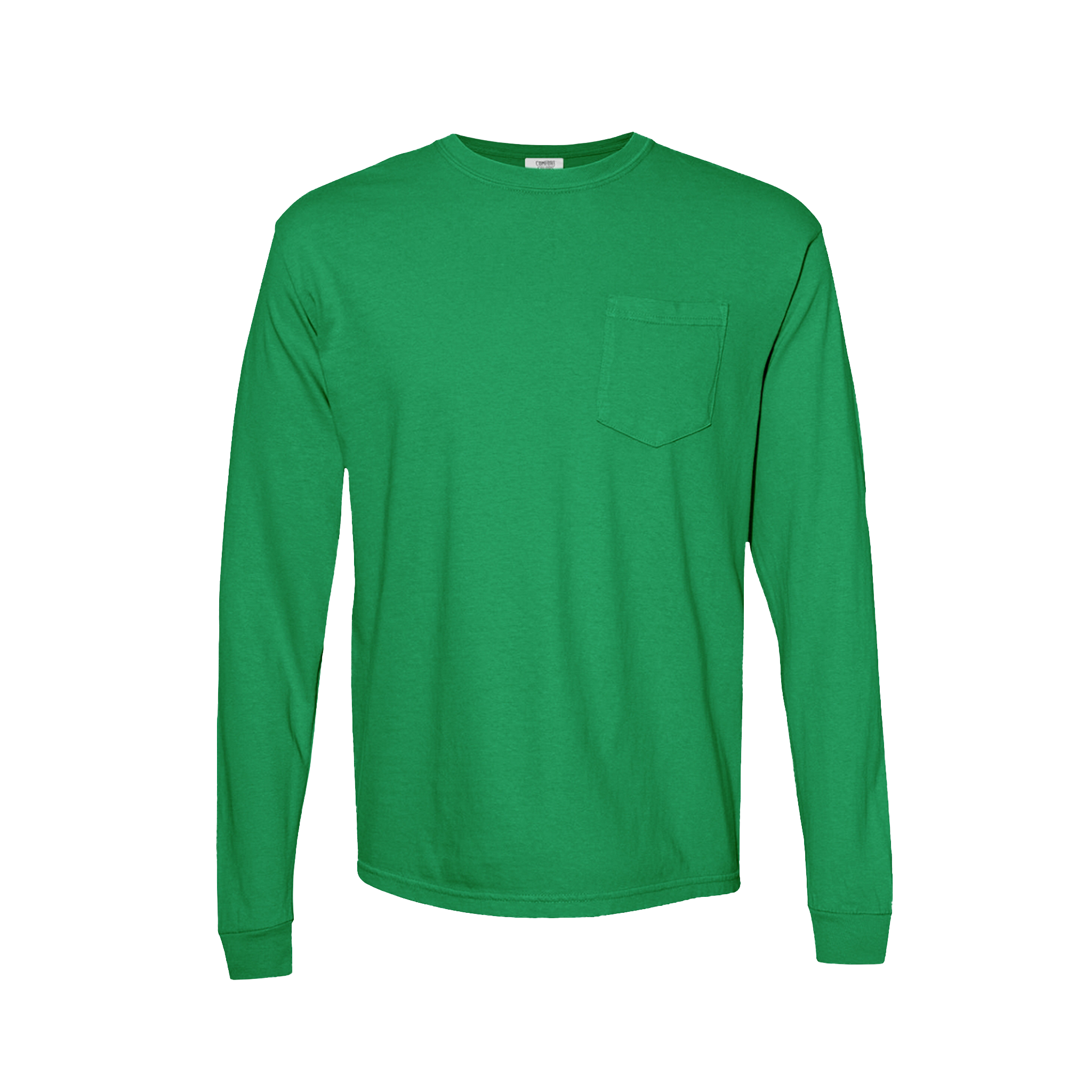 Customizable Comfort Colors 4410 Unisex Heavyweight Long Sleeve Pocket Tee