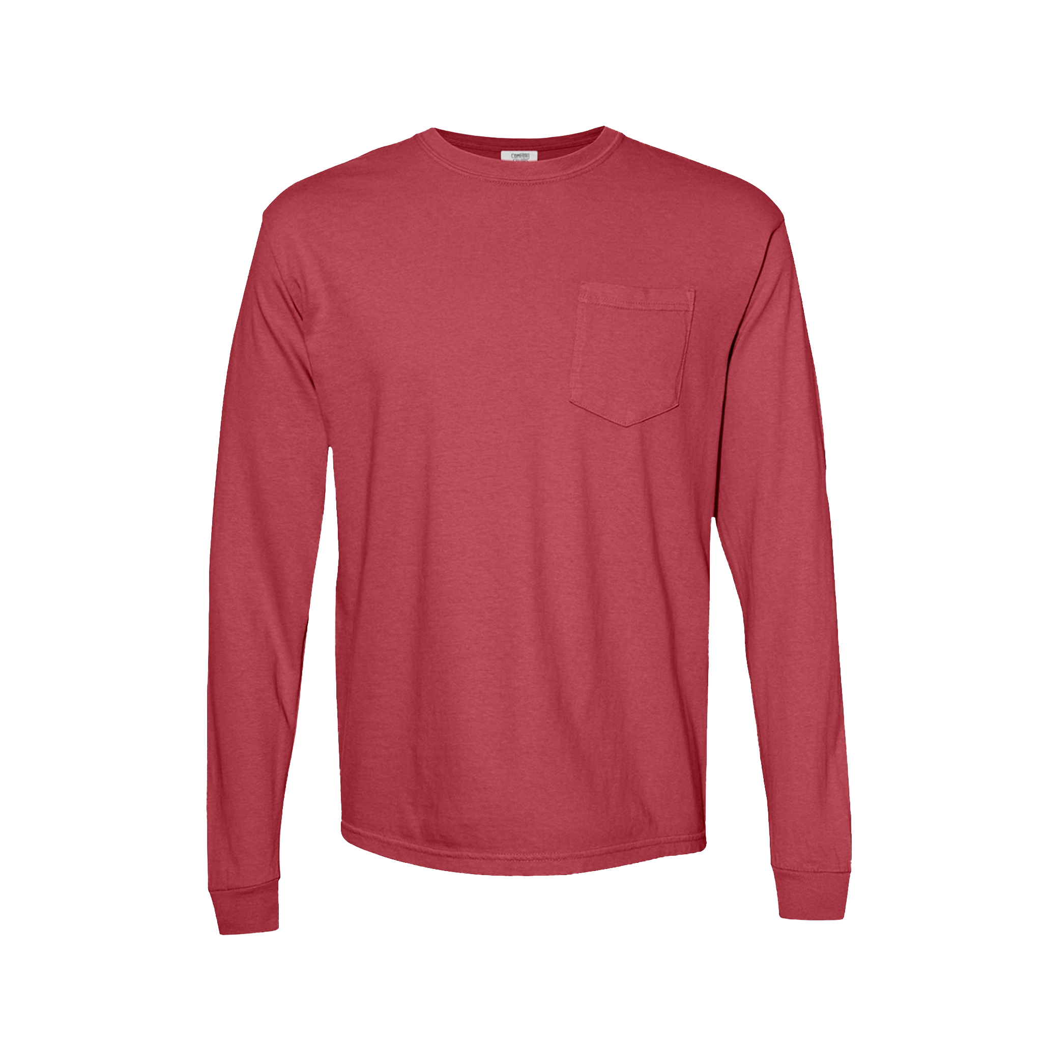 Customizable Comfort Colors 4410 Unisex Heavyweight Long Sleeve Pocket Tee