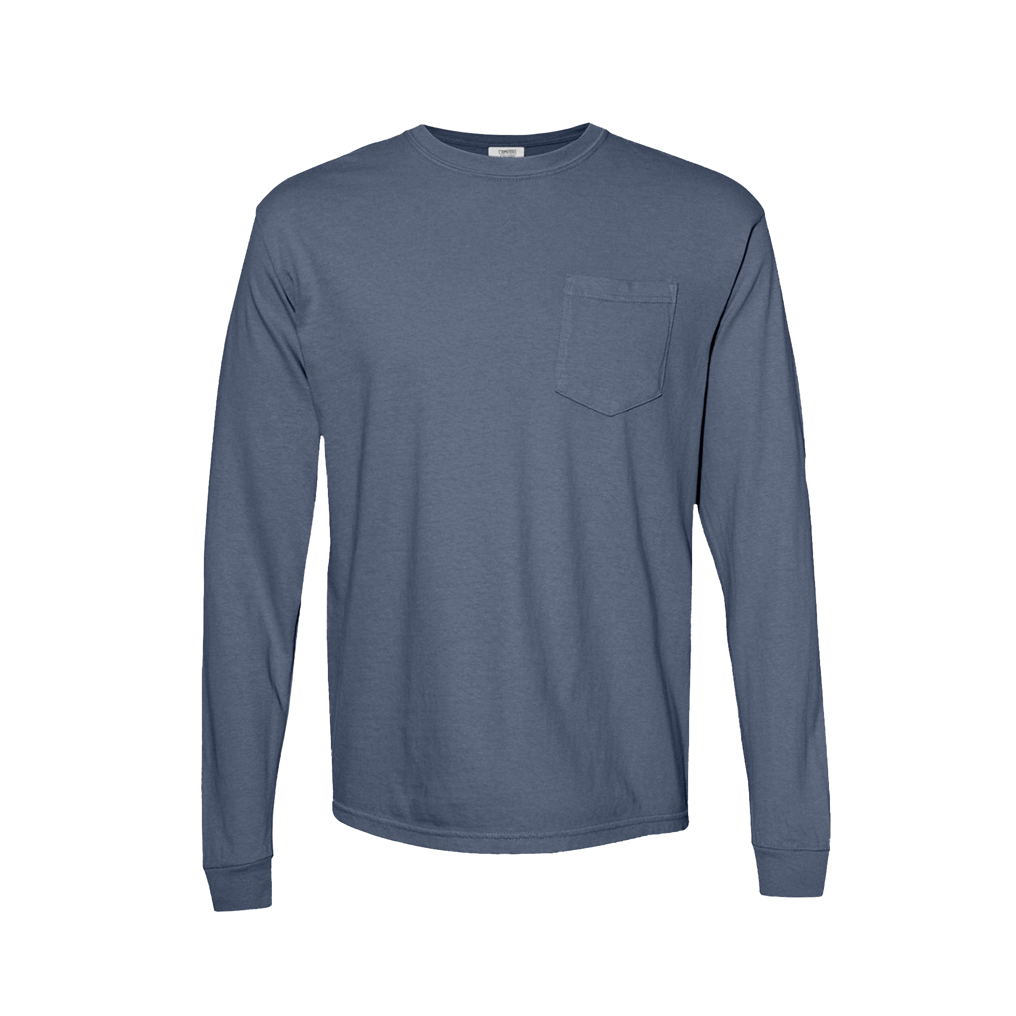 Customizable Comfort Colors 4410 Unisex Heavyweight Long Sleeve Pocket Tee