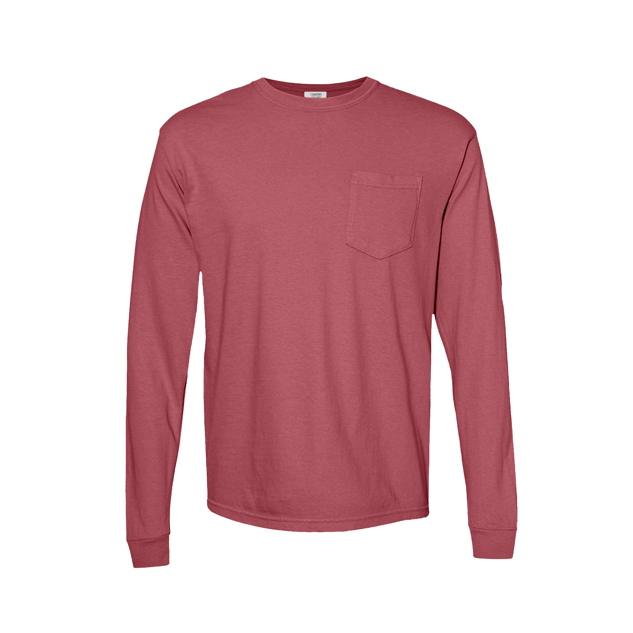 Customizable Comfort Colors 4410 Unisex Heavyweight Long Sleeve Pocket Tee