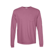Customizable Comfort Colors 4410 Unisex Heavyweight Long Sleeve Pocket Tee