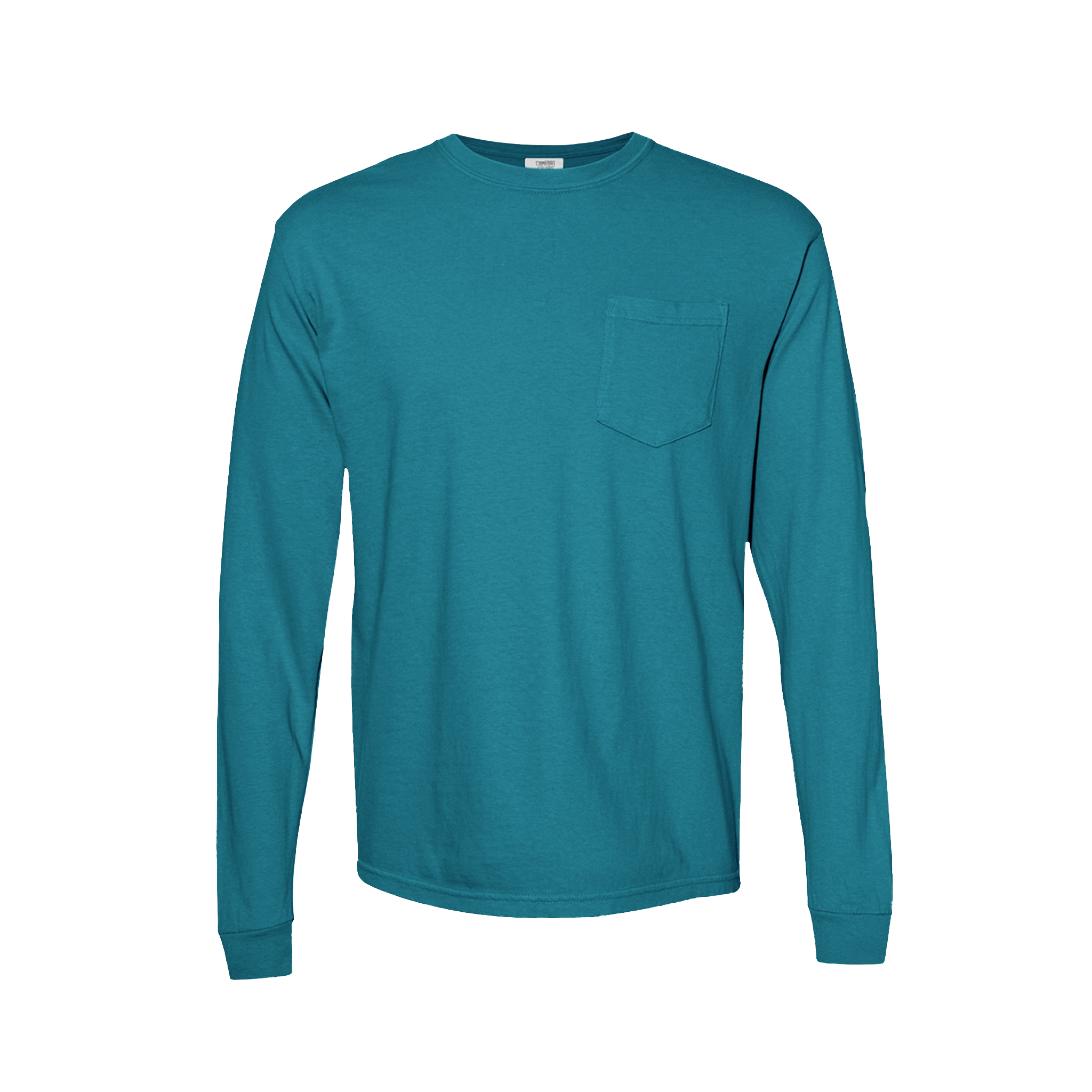 Customizable Comfort Colors 4410 Unisex Heavyweight Long Sleeve Pocket Tee