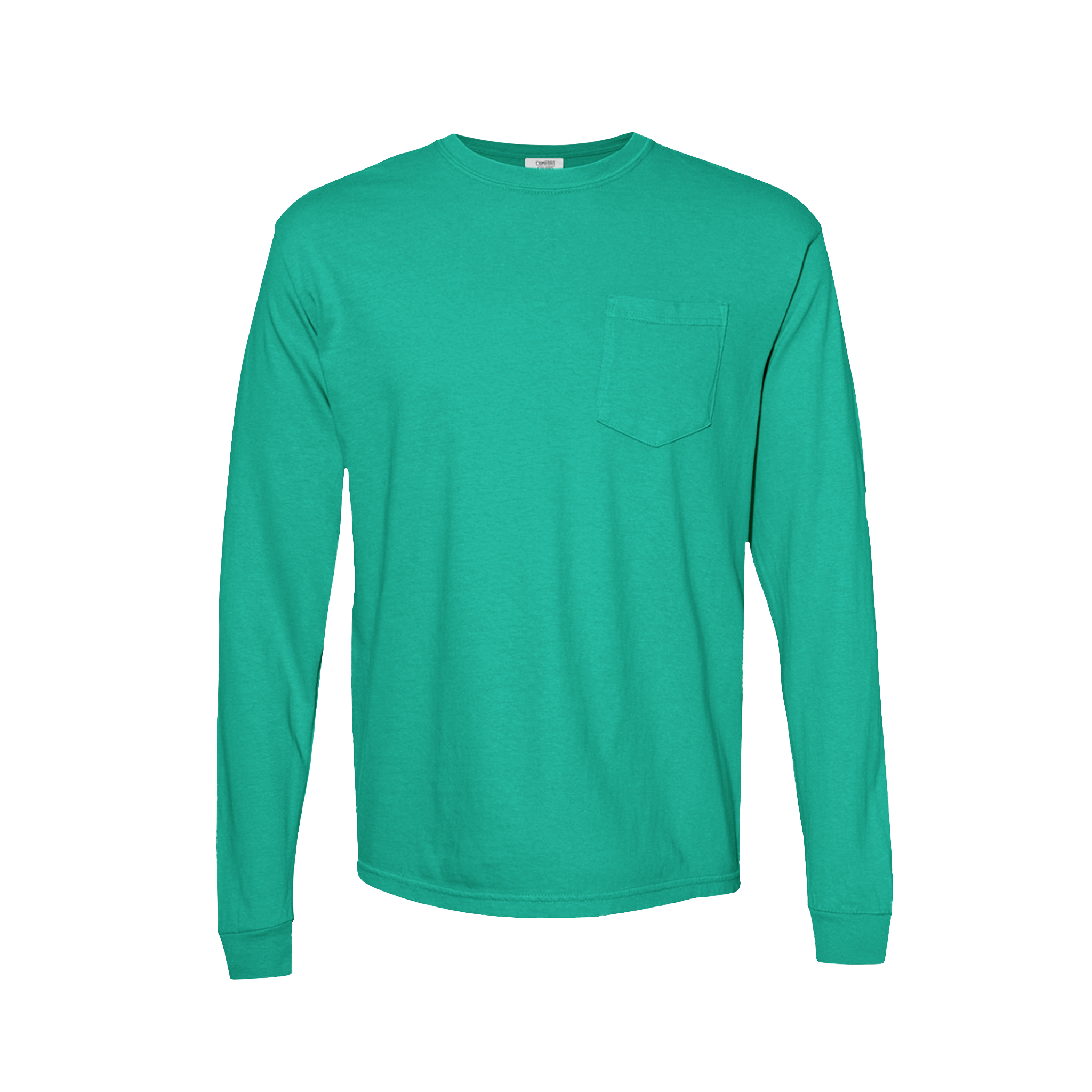 Customizable Comfort Colors 4410 Unisex Heavyweight Long Sleeve Pocket Tee