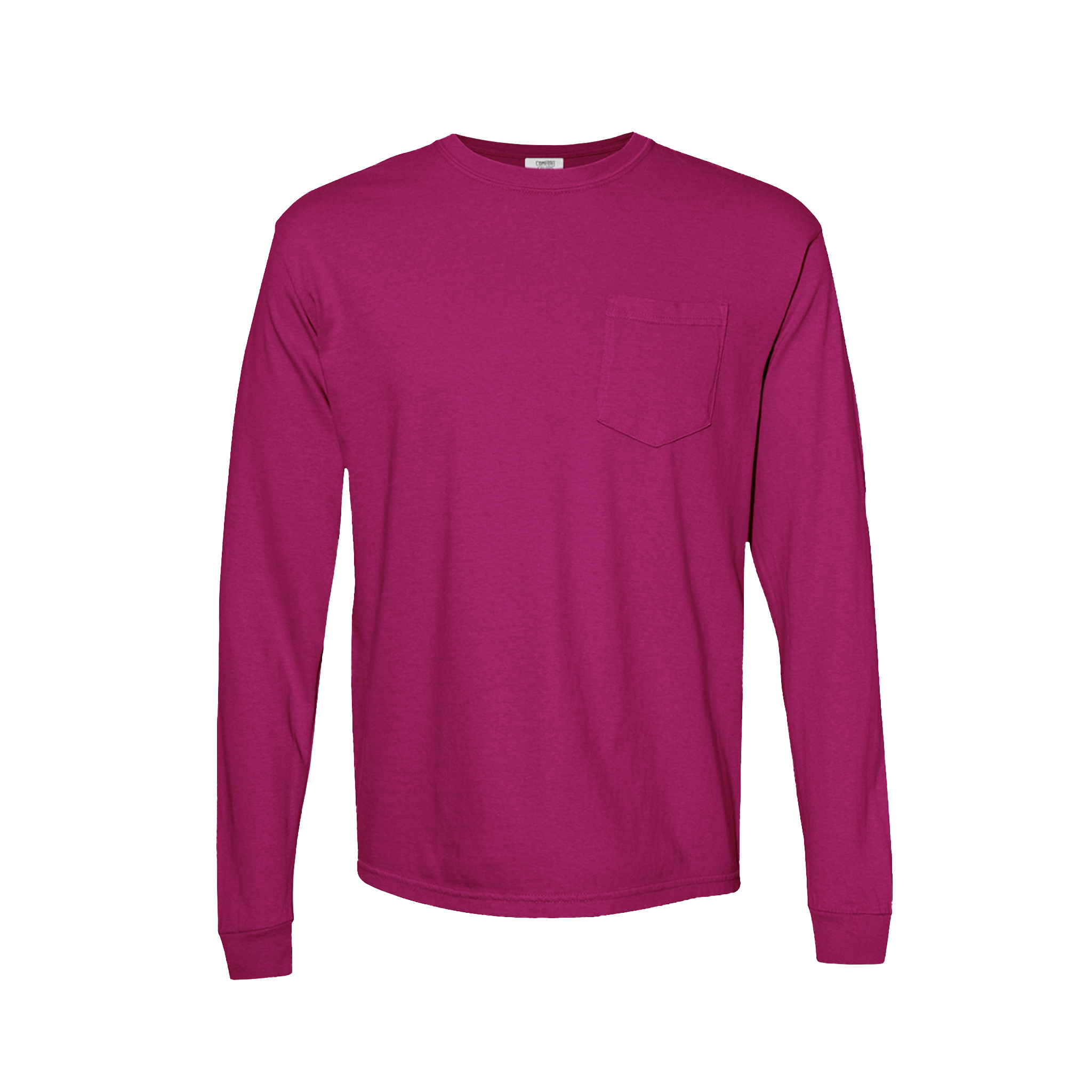 Customizable Comfort Colors 4410 Unisex Heavyweight Long Sleeve Pocket Tee