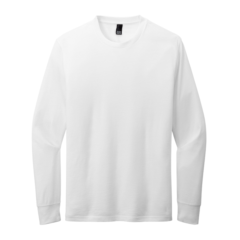 Customizable District DT109 Mens Lightweight Long Sleeve Tee Classic Fit