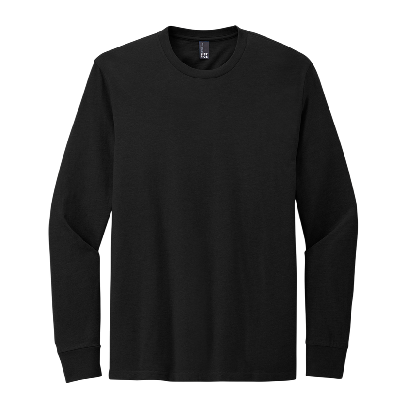 Customizable District DT109 Mens Lightweight Long Sleeve Tee Classic Fit