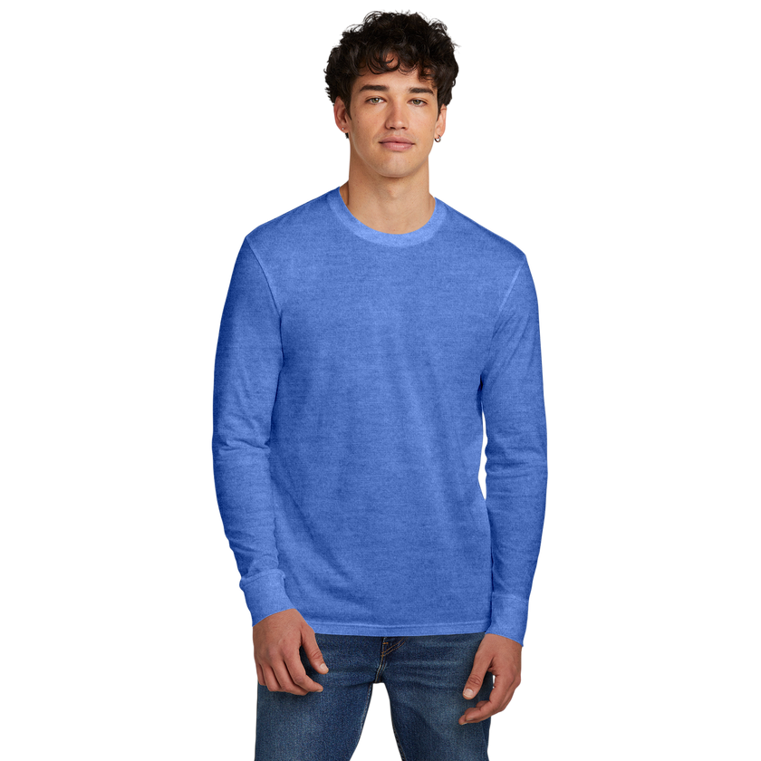 Customizable District DT109 Mens Lightweight Long Sleeve Tee Classic Fit