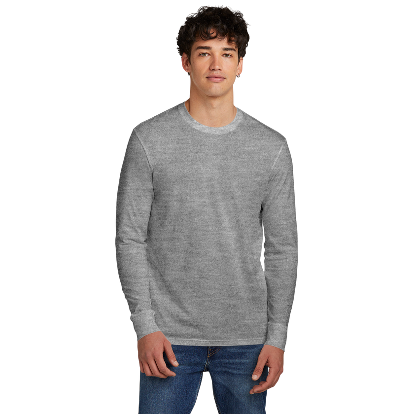 Customizable District DT109 Mens Lightweight Long Sleeve Tee Classic Fit