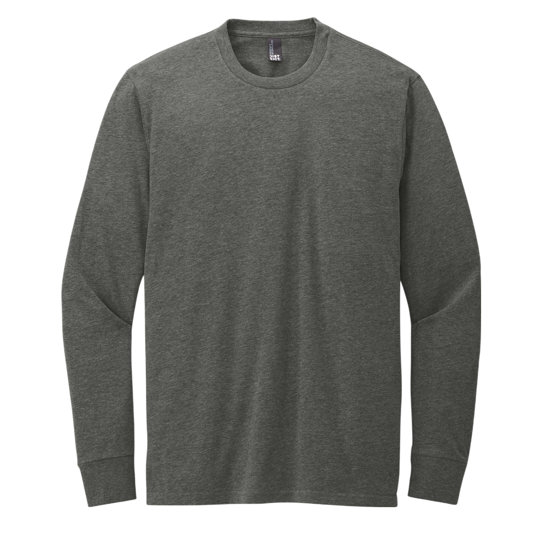 Customizable District DT109 Mens Lightweight Long Sleeve Tee Classic Fit