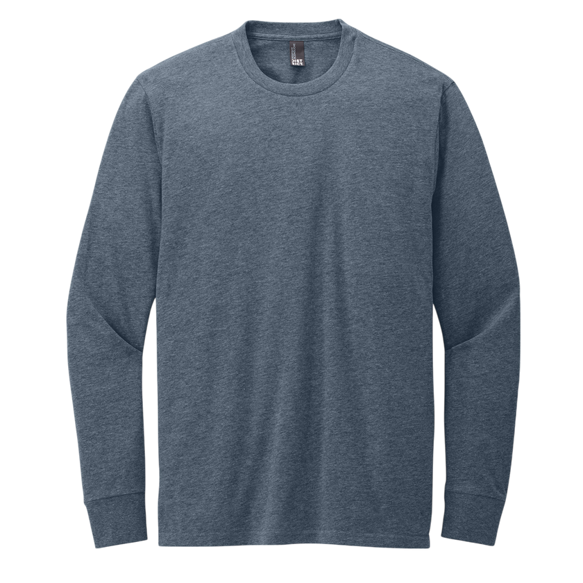 Customizable District DT109 Mens Lightweight Long Sleeve Tee Classic Fit