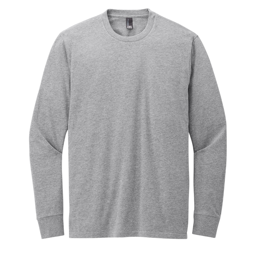 Customizable District DT109 Mens Lightweight Long Sleeve Tee Classic Fit