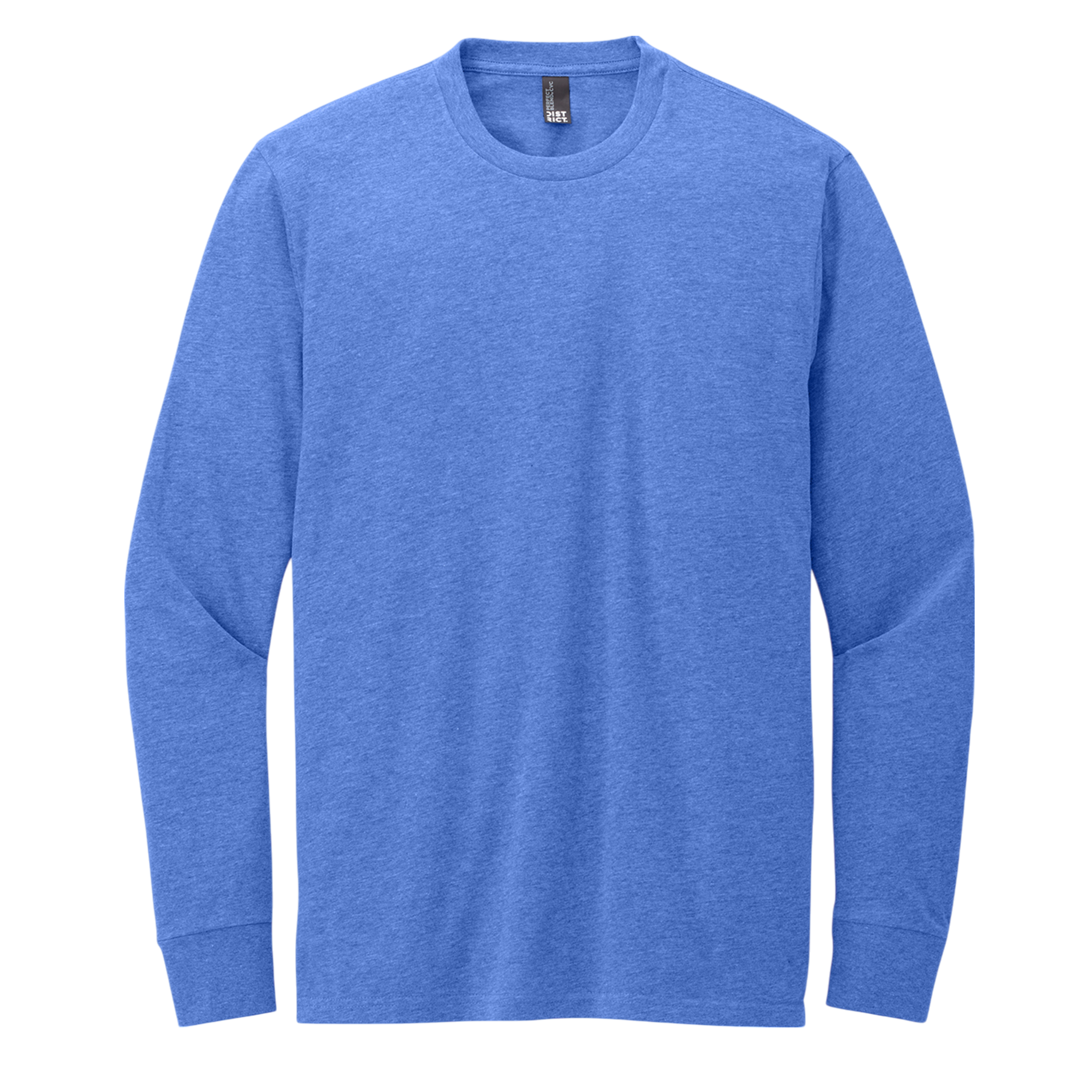 Customizable District DT109 Mens Lightweight Long Sleeve Tee Classic Fit