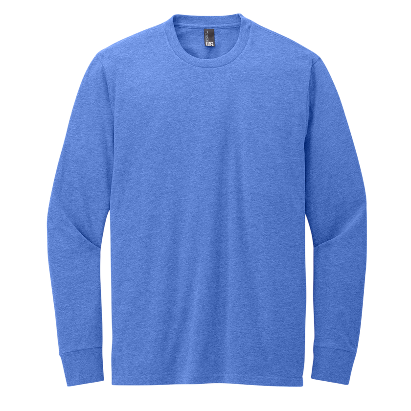Customizable District DT109 Mens Lightweight Long Sleeve Tee Classic Fit
