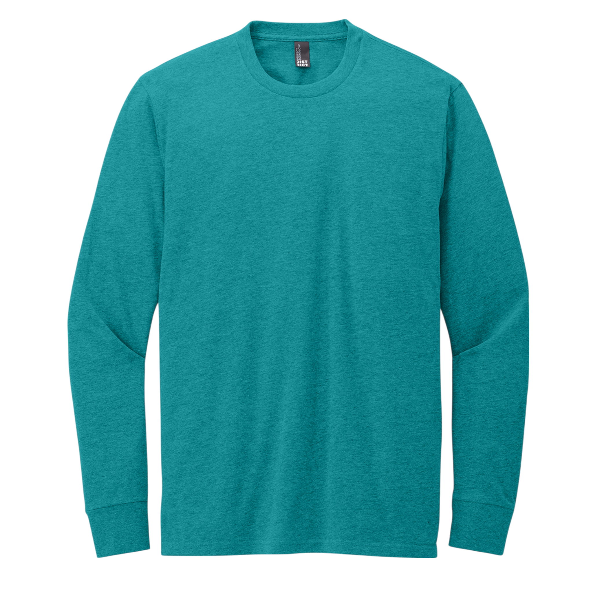 Customizable District DT109 Mens Lightweight Long Sleeve Tee Classic Fit