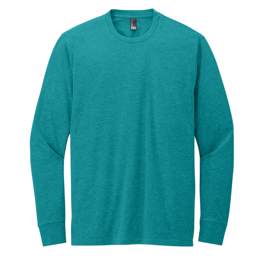 Customizable District DT109 Mens Lightweight Long Sleeve Tee Classic Fit