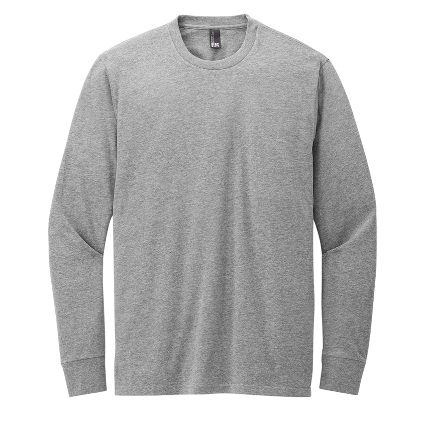 Customizable District DT109 Mens Lightweight Long Sleeve Tee Classic Fit