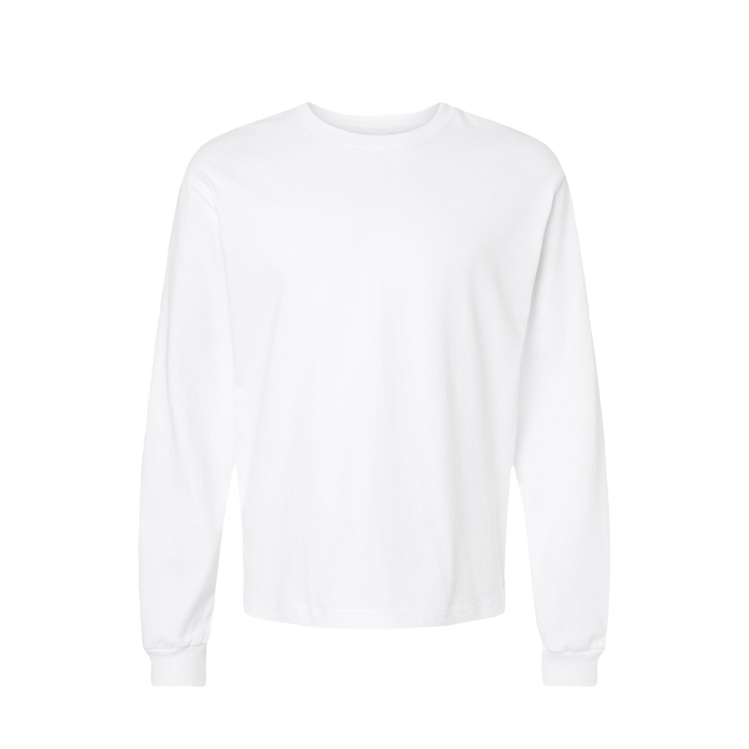 Customizable Bella+Canvas 3511 Unisex Heavyweight Long Sleeve Tee Relaxed Fit