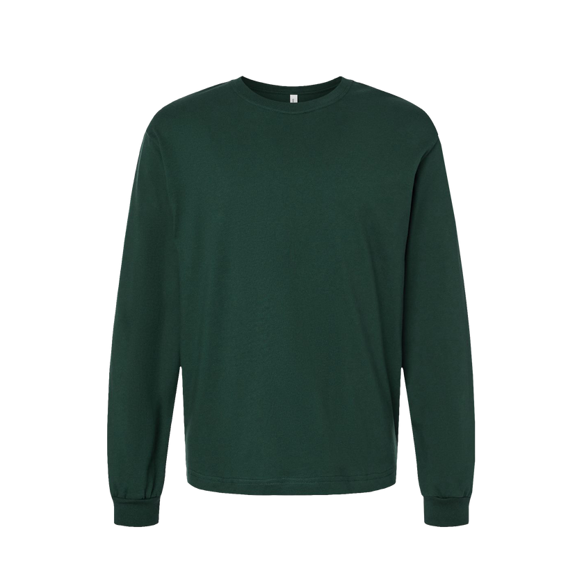 Customizable Bella+Canvas 3511 Unisex Heavyweight Long Sleeve Tee Relaxed Fit