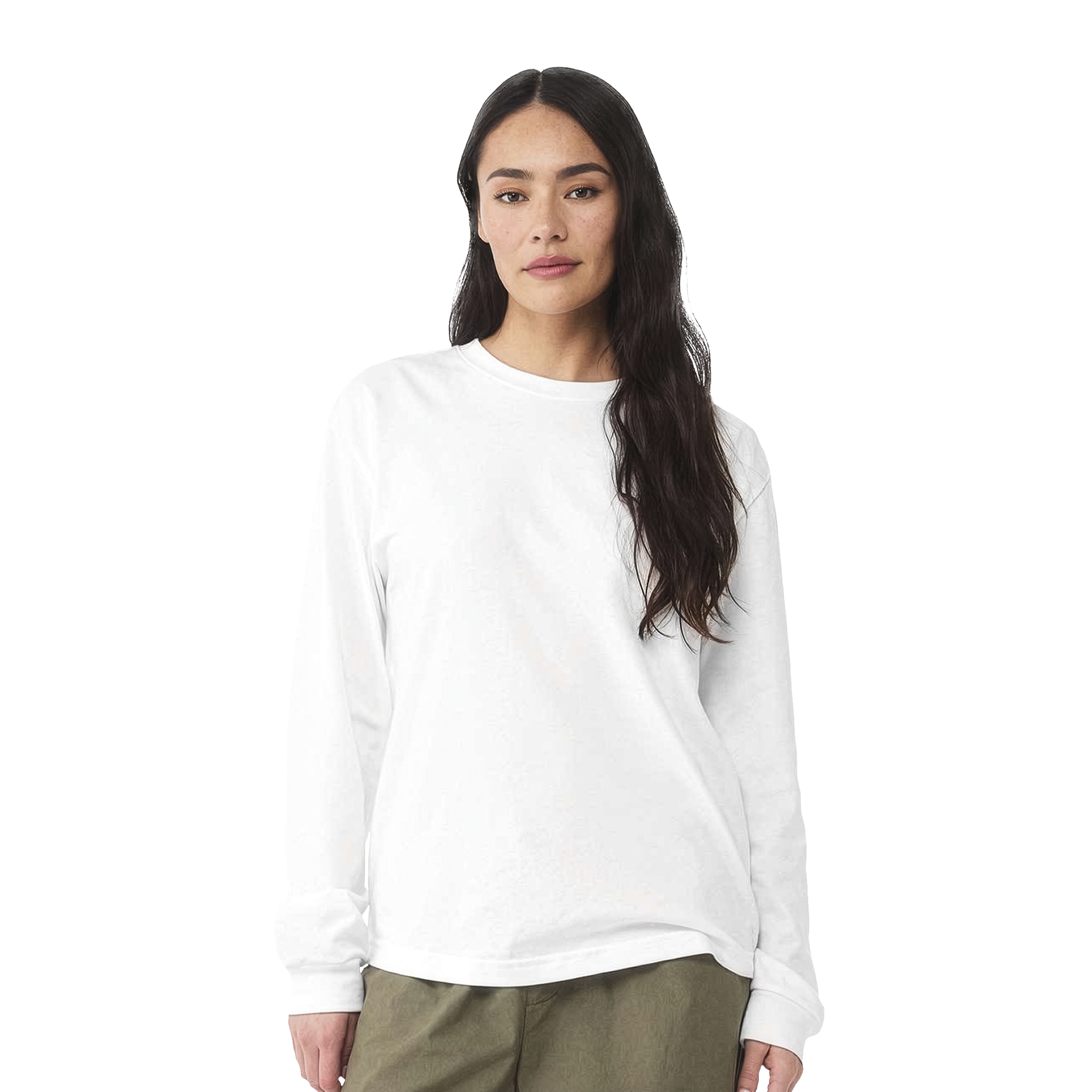 Customizable Bella+Canvas 3511 Unisex Heavyweight Long Sleeve Tee Relaxed Fit