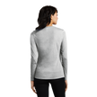 Customizable District DT110 Womens CVC Long Sleeve Tee Side Seamed