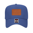 Customizable OTTO 31-069 Mid Profile Cap with PU Leather Patch Front