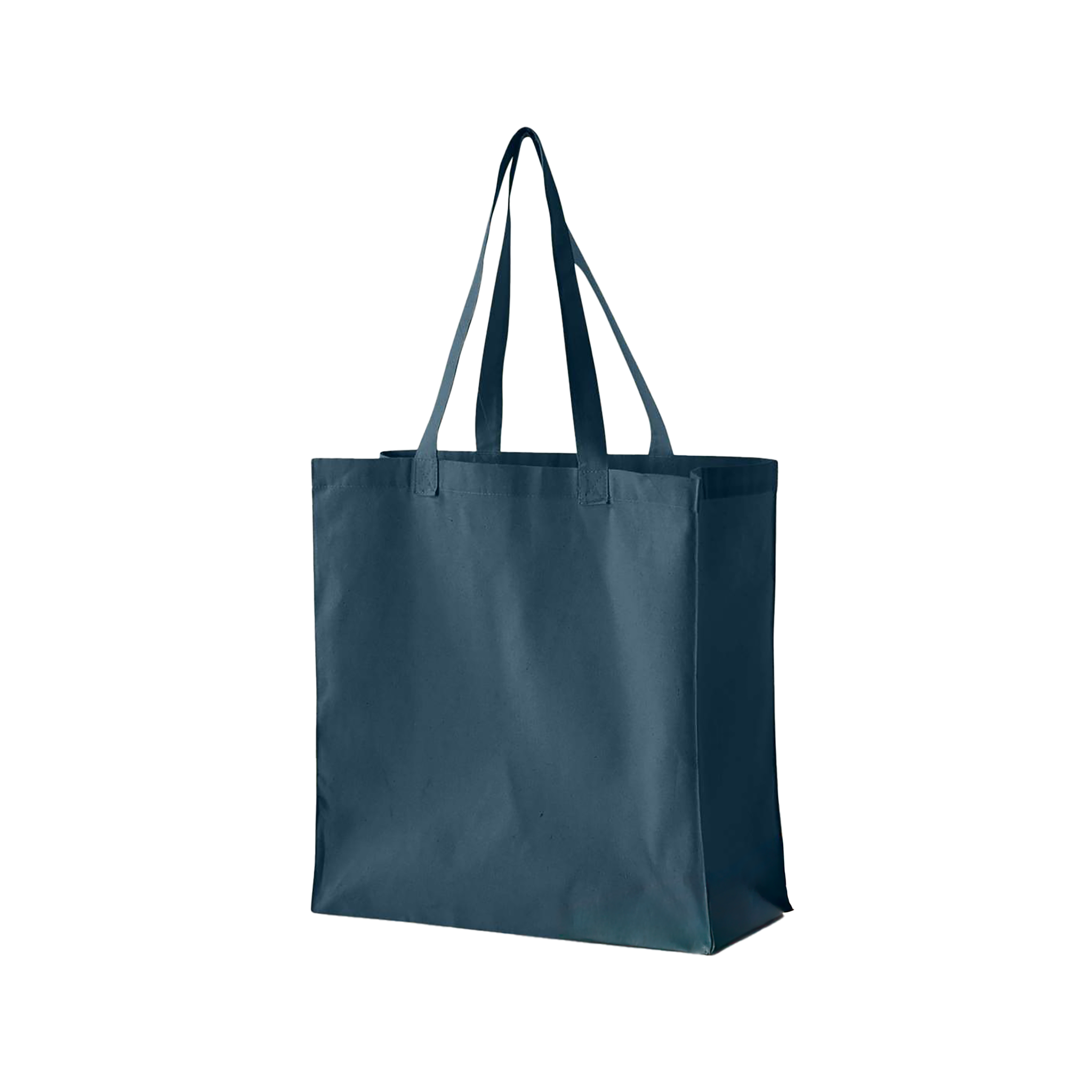 Customizable BAGedge BE055 Organic Cotton Canvas Grocery Tote Shoulder Straps
