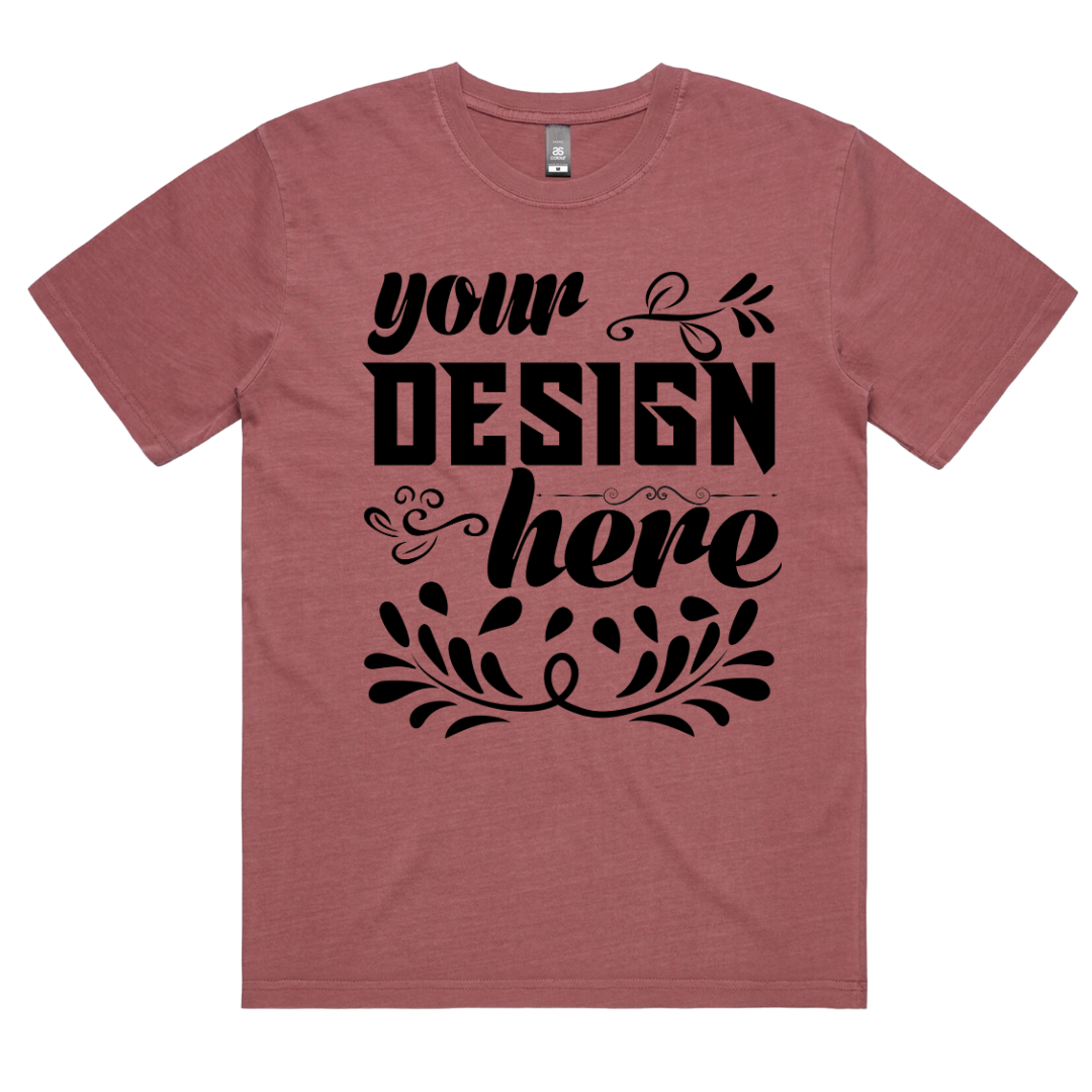 Customizable AS Colour 5065 Mens Staple Faded Tee Regular Fit