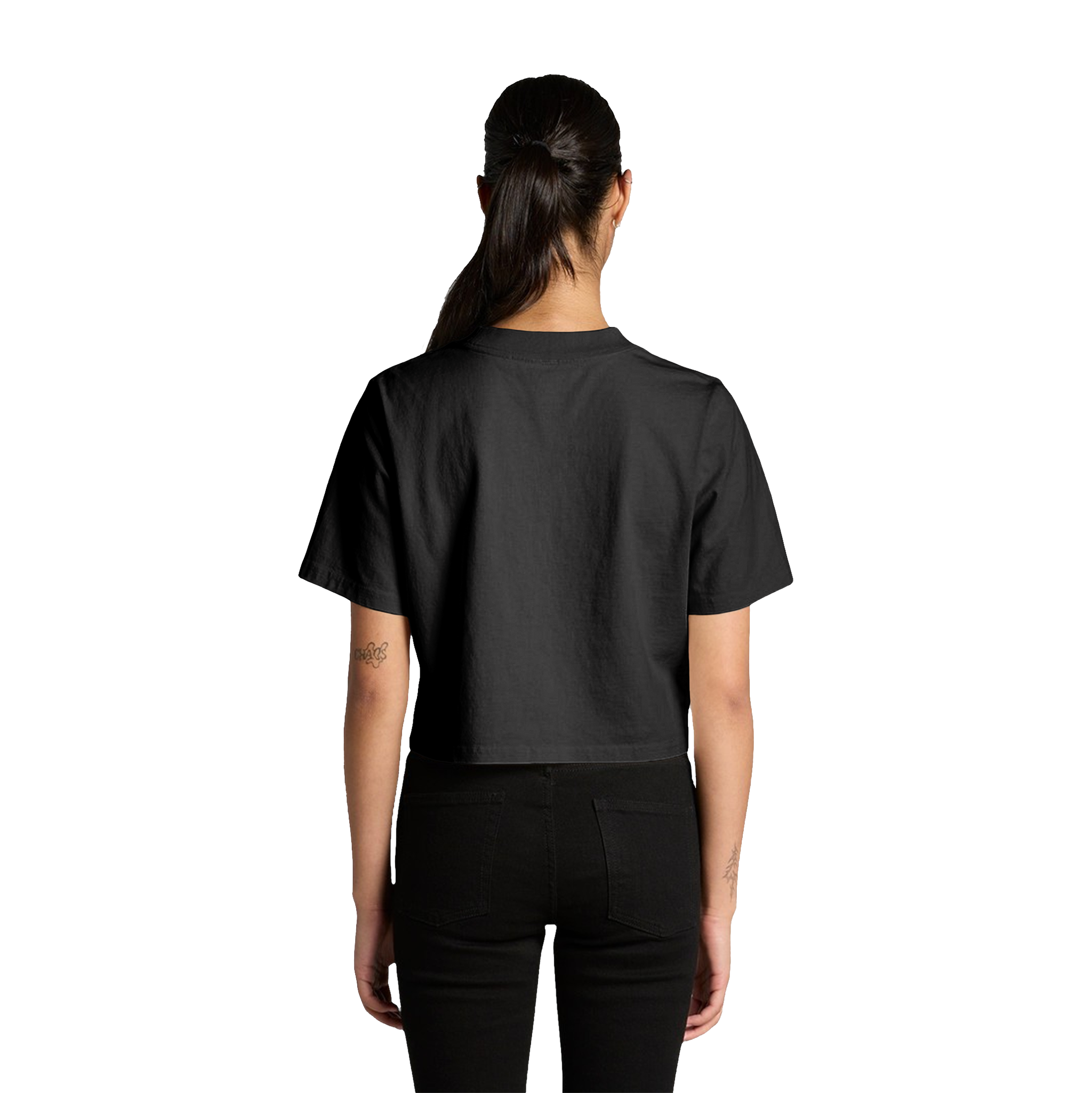 Customizable AS Colour 4089 Womens Heavy Faded Crop T Shirt