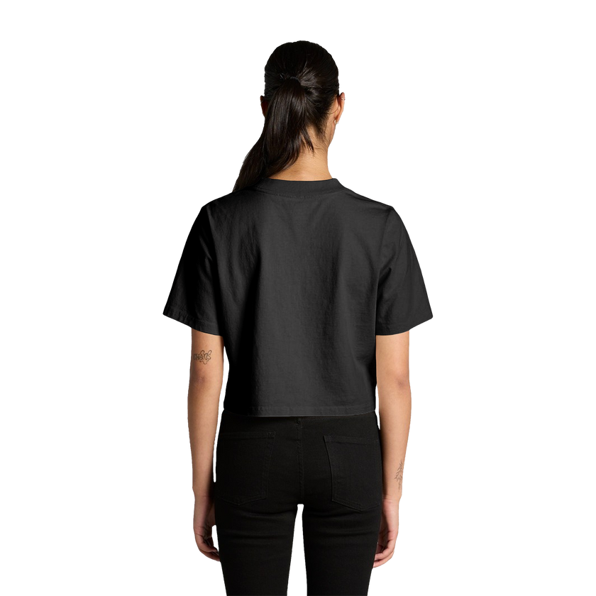 Customizable AS Colour 4089 Womens Heavy Faded Crop T Shirt