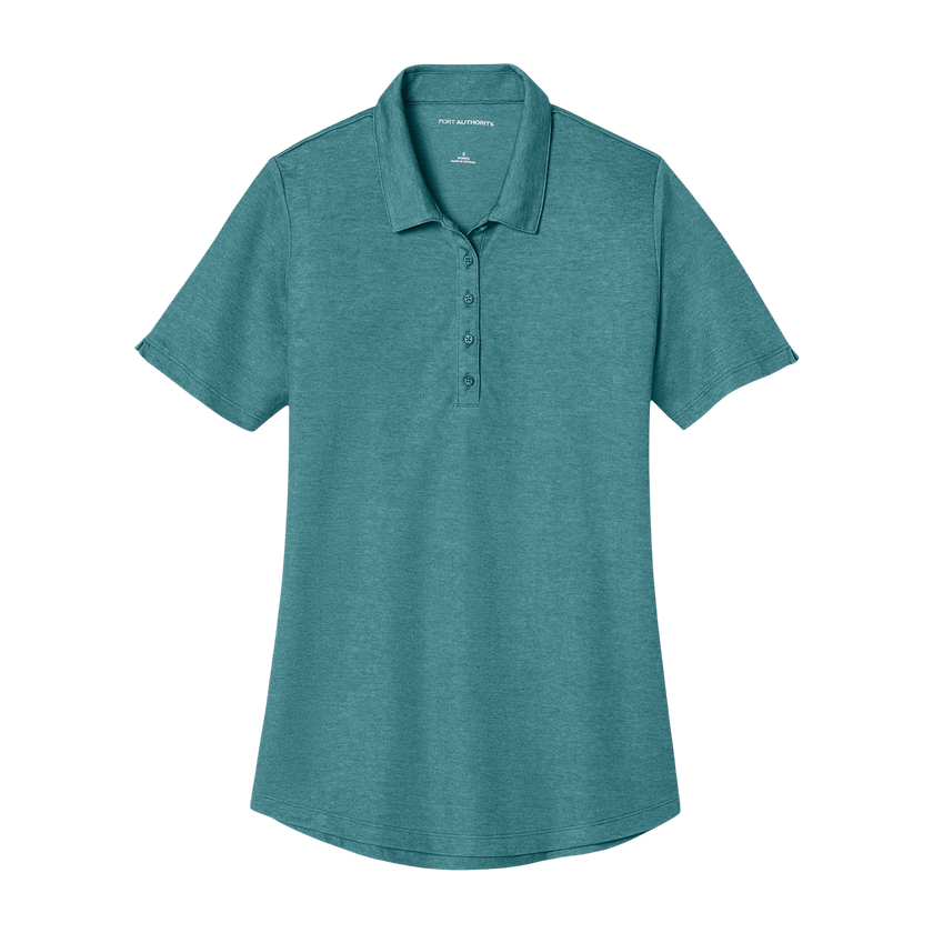 Customizable Port Authority LK830 Ladies Fine Pique Blend Polo