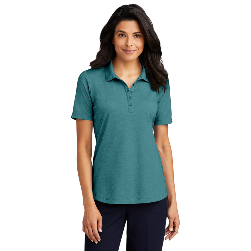 Customizable Port Authority LK830 Ladies Fine Pique Blend Polo