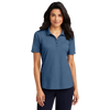 Customizable Port Authority LK830 Ladies Fine Pique Blend Polo