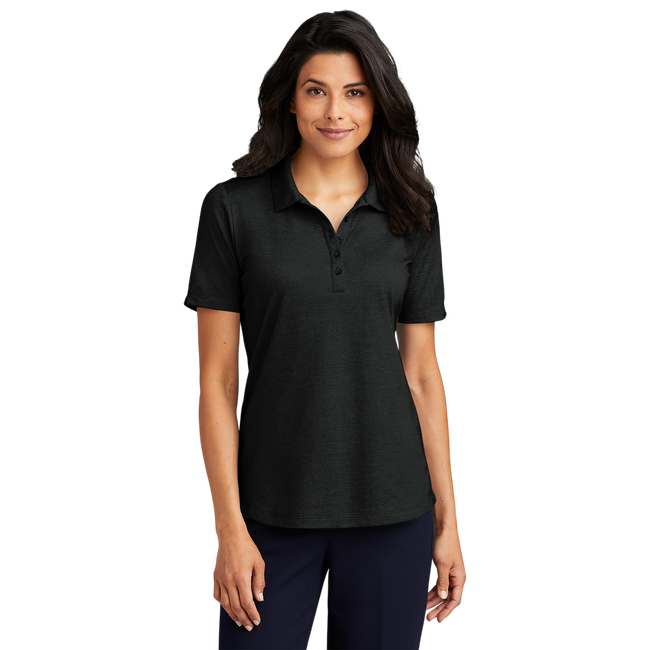 Customizable Port Authority LK830 Ladies Fine Pique Blend Polo