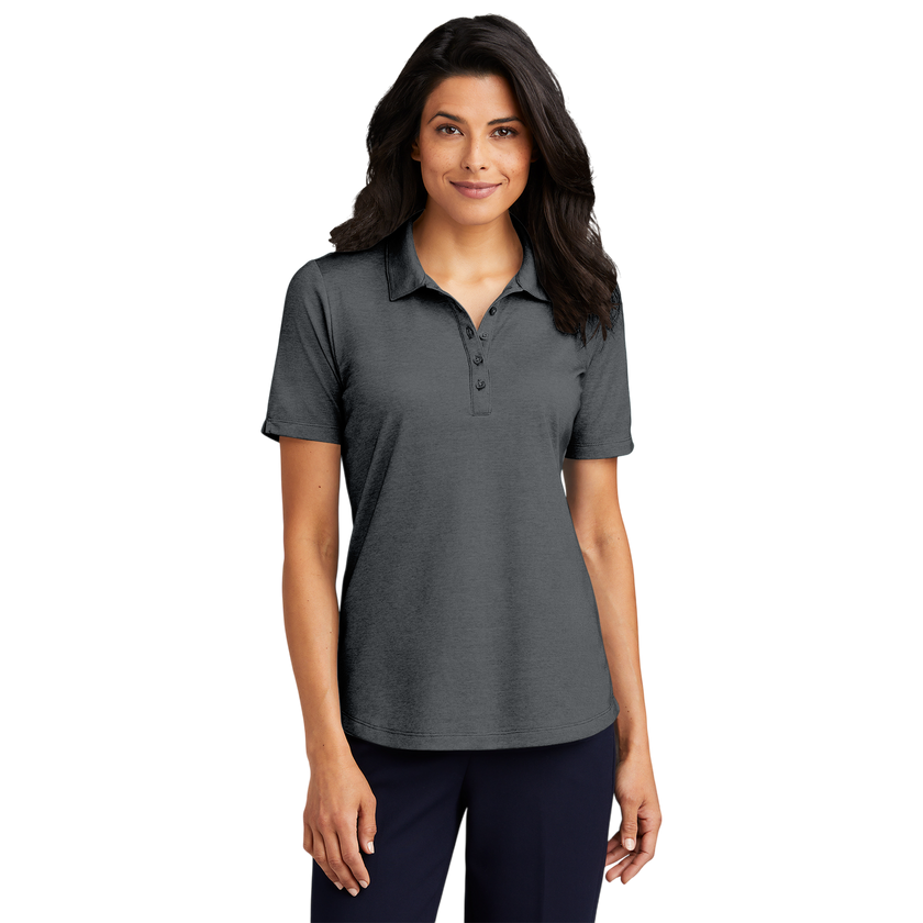 Customizable Port Authority LK830 Ladies Fine Pique Blend Polo