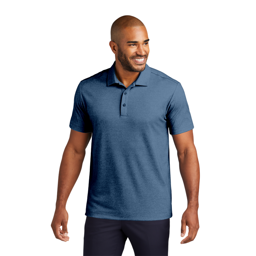 Customizable Port Authority K830 Fine Pique Blend Polo Shirt
