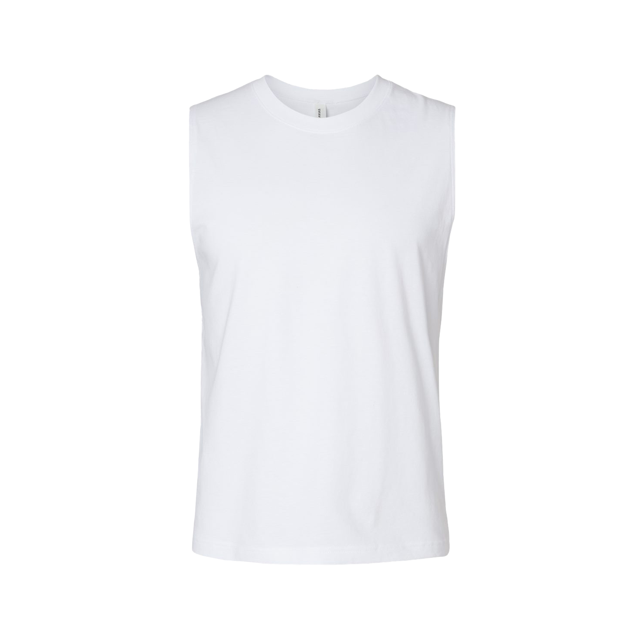 Customizable Bella+Canvas 3483 Unisex Jersey Muscle Tank Retail Fit Pre Shrunk