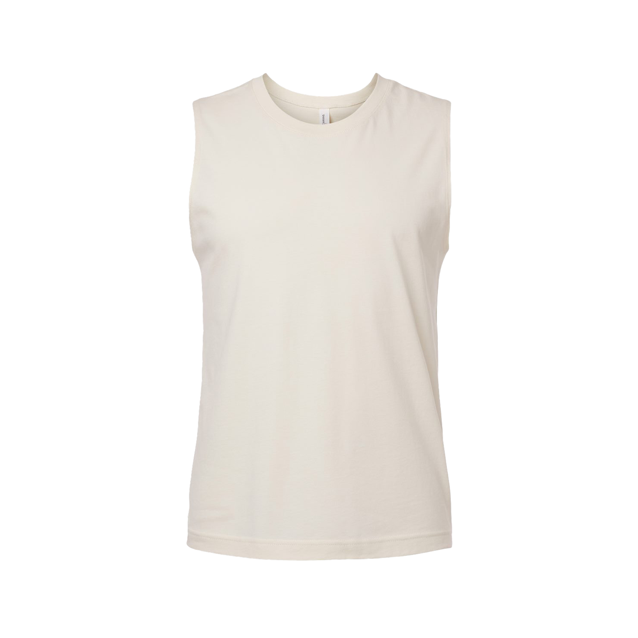 Customizable Bella+Canvas 3483 Unisex Jersey Muscle Tank Retail Fit Pre Shrunk
