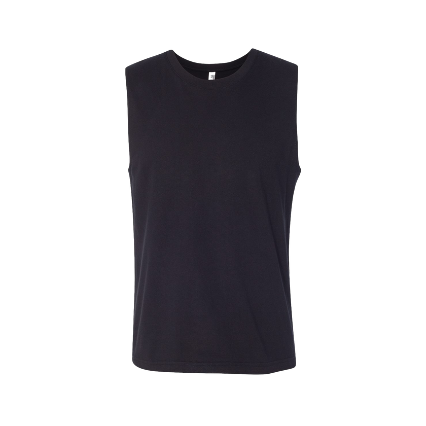 Customizable Bella+Canvas 3483 Unisex Jersey Muscle Tank Retail Fit Pre Shrunk