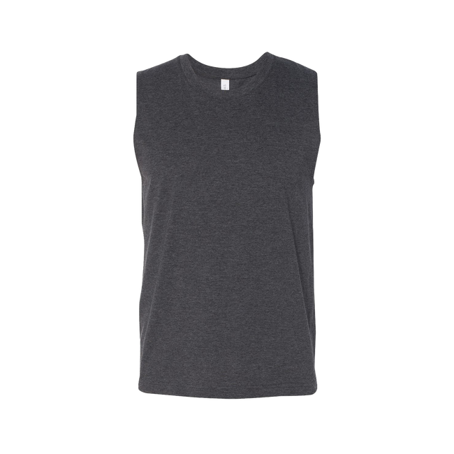 Customizable Bella+Canvas 3483 Unisex Jersey Muscle Tank Retail Fit Pre Shrunk