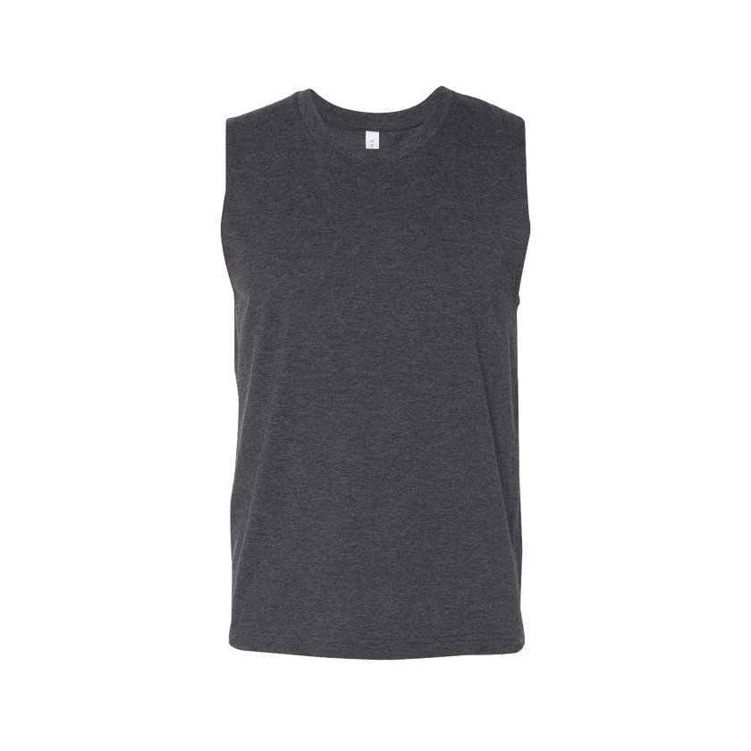 Customizable Bella+Canvas 3483 Unisex Jersey Muscle Tank Retail Fit Pre Shrunk