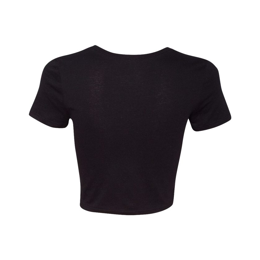 Customizable Bella+Canvas 6681 Womens Poly Cotton Crop Tee Fitted