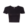 Customizable Bella+Canvas 6681 Womens Poly Cotton Crop Tee Fitted
