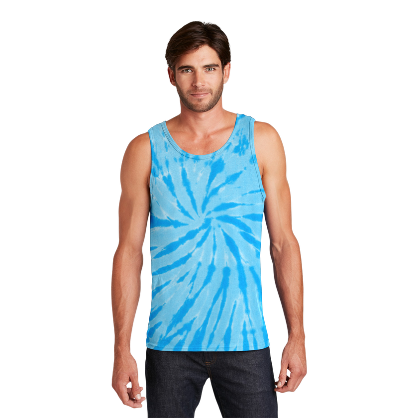 Customizable Port and Company PC147TT Unisex Tie Dye Tank Top