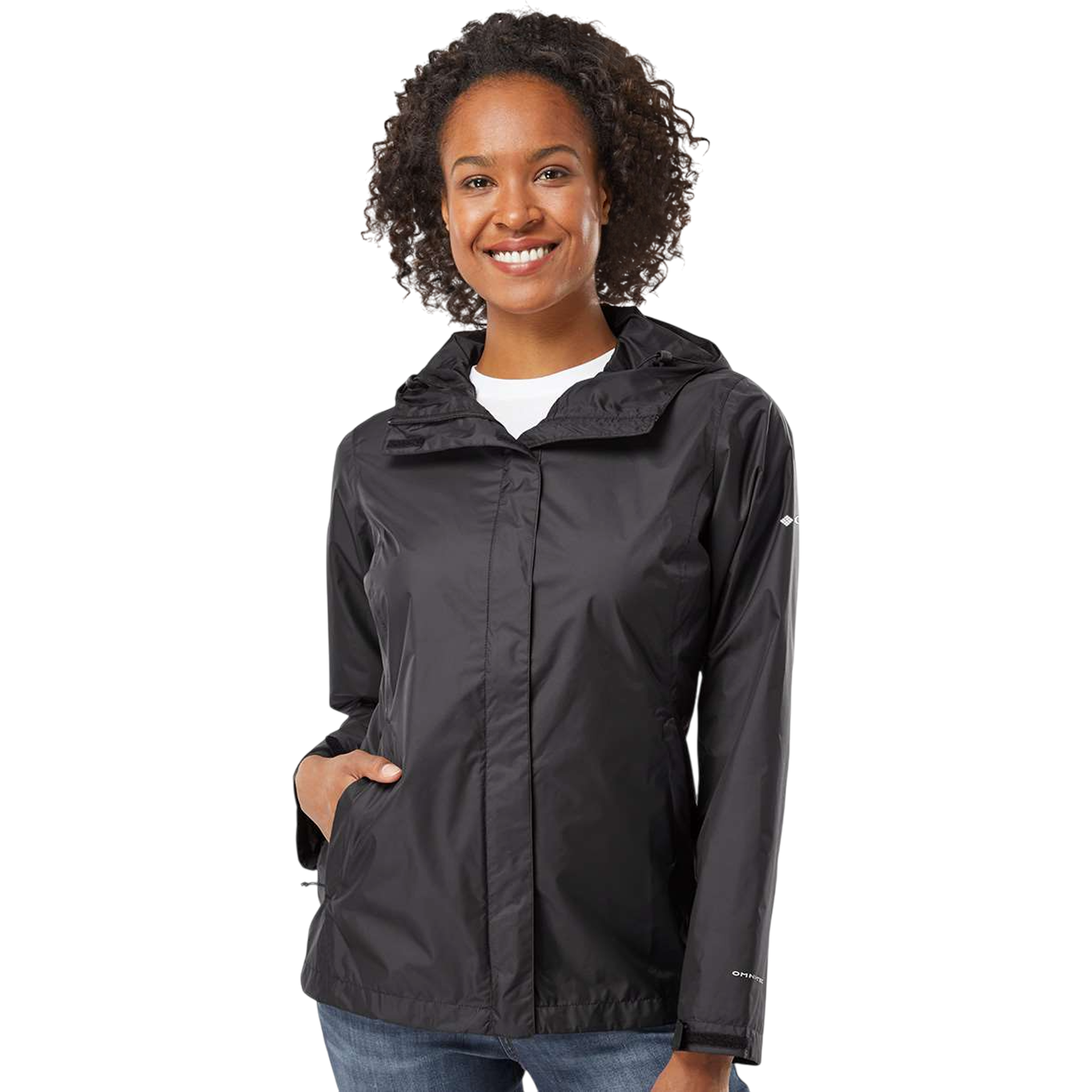 Customizable Columbia 212481 Womens Arcadia Waterproof Jacket