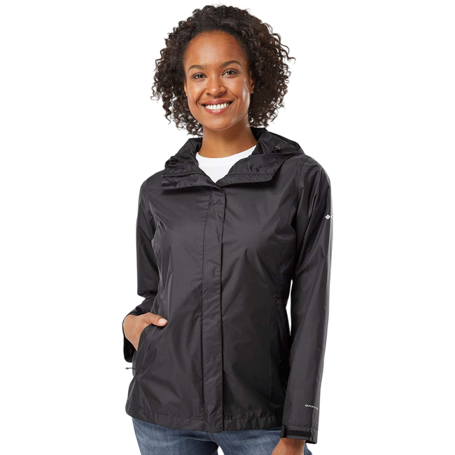 Customizable Columbia 212481 Womens Arcadia Waterproof Jacket